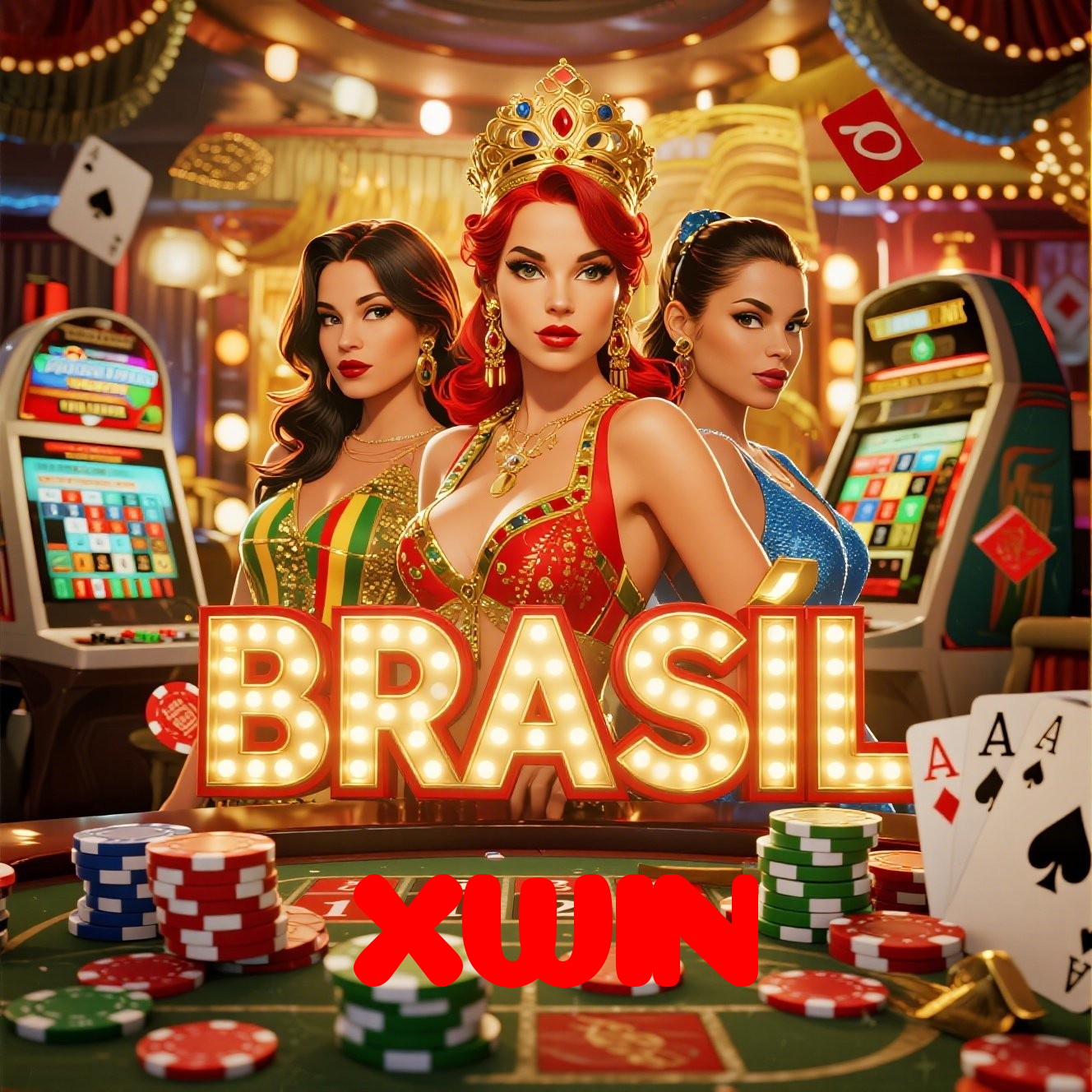 XWIN：Jogue blackjack, poker e aposte no futebol para vitórias épicas!