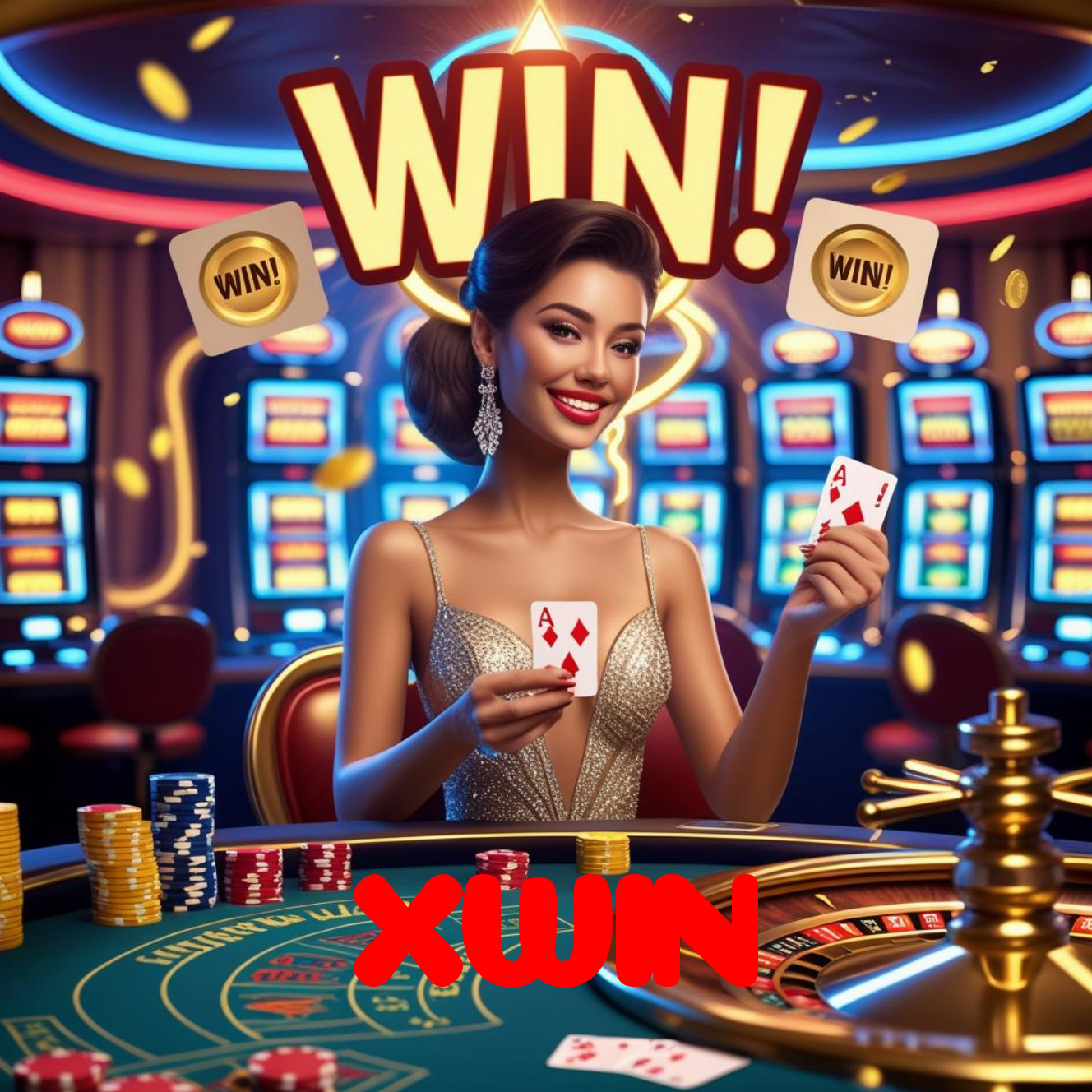 XWIN：Gire nas slots e conquiste o prêmio da sua vida!